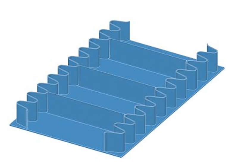 均质一体带(图7)